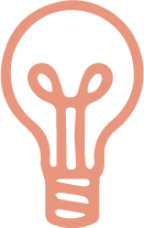 a light bulb with a black background