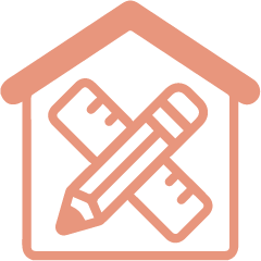 a pencil and ruler in a house