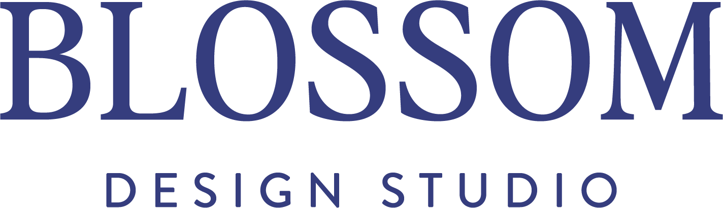 a blue and black logo