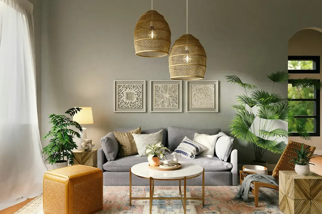 Spacious Living Room 1